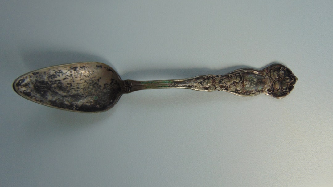 Grapefruit Spoon 1910 Silver Plate Victorian Circa Tableware Etsy