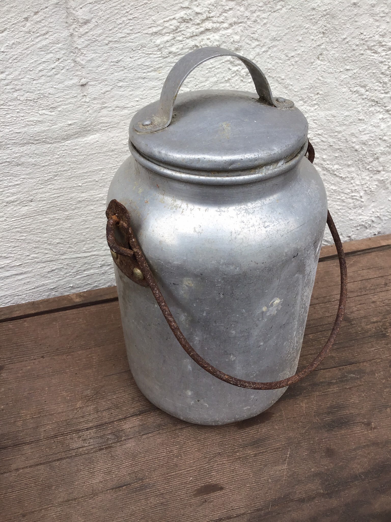 Stainless Milk Can 10 Quart Antique Farmhouse Decor Etsy