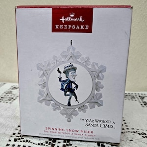Snow Miser Spinning Ornament The Year Without a Santa Claus in Box