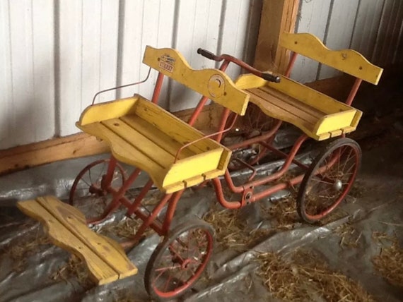 Art Linkletter Gym Dandy Surrey Buggy Rare 1950's Pedal Car as Is