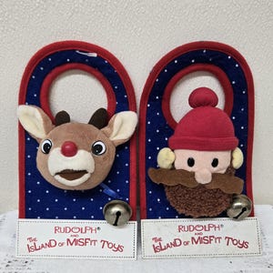 Rudolph & Cornelius Door Hangers Island of Misfit Toys
