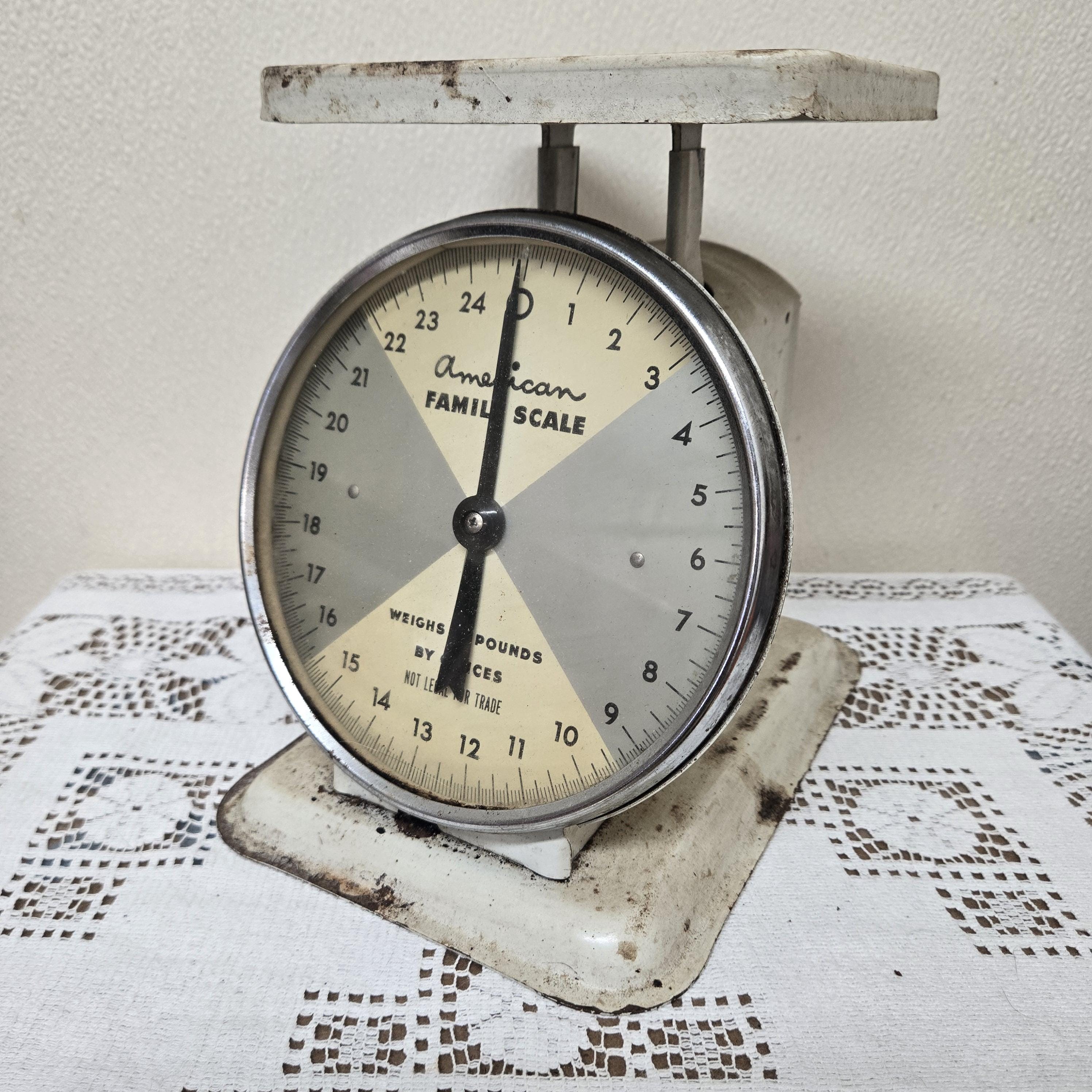Vintage White Store Scales - Etsy