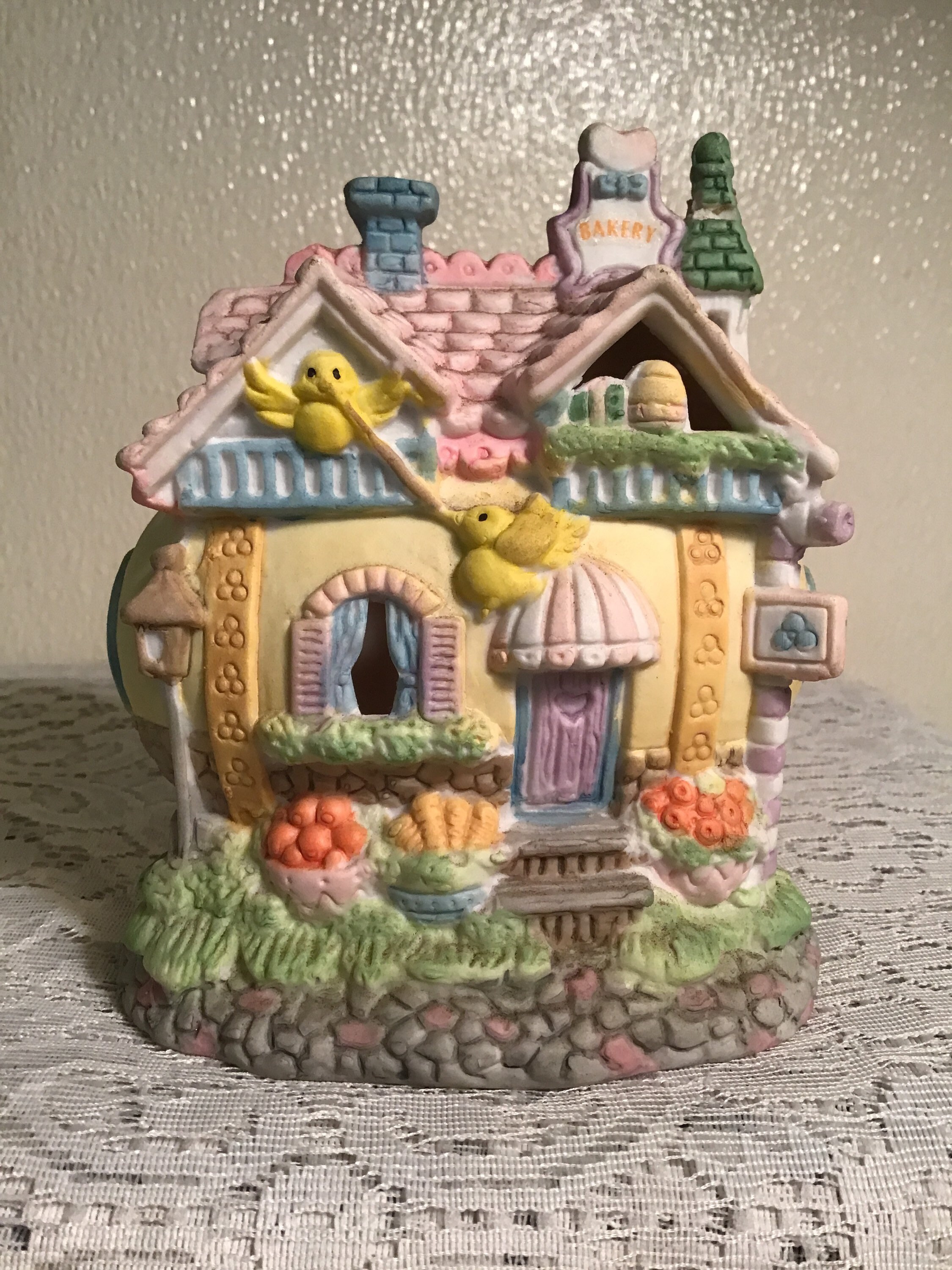 Cottontail Cottages Grocery & Bakery Easter Bunny Village Etsy