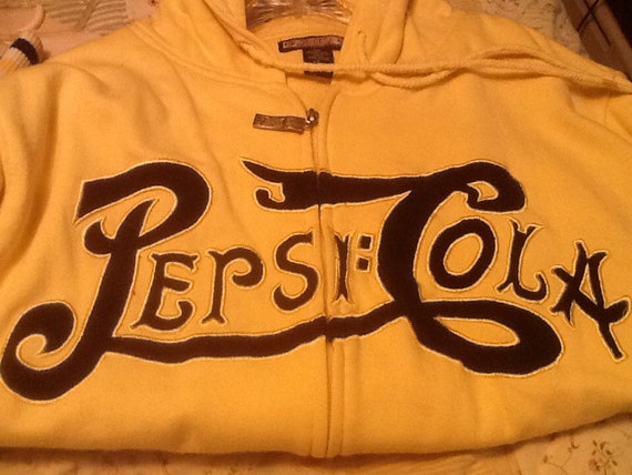 pepsi zip up moletom com capuz