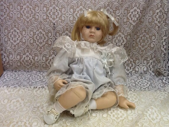 crying porcelain doll