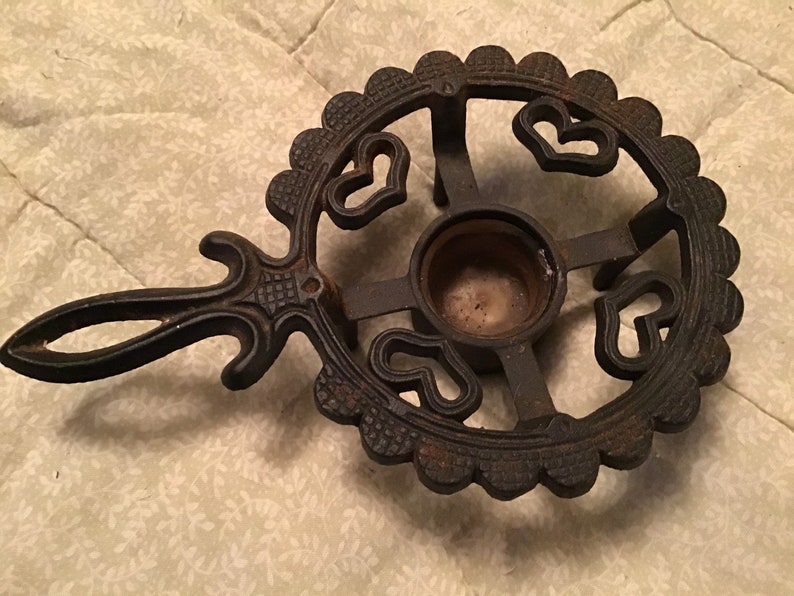 Wilton Trivet Cast Iron Candle Trivet Warming Pot Holder & Etsy