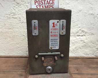 Schurmack Stamp Machine Antique Postage Vendor