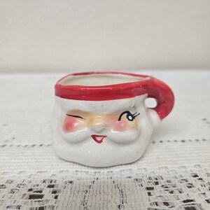 Holt Howard Santa Mug MCM Christmas Decor