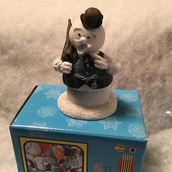 Sam the Snowman Rudolph & The Island of Misfit Toys Enesco Figurine MIB