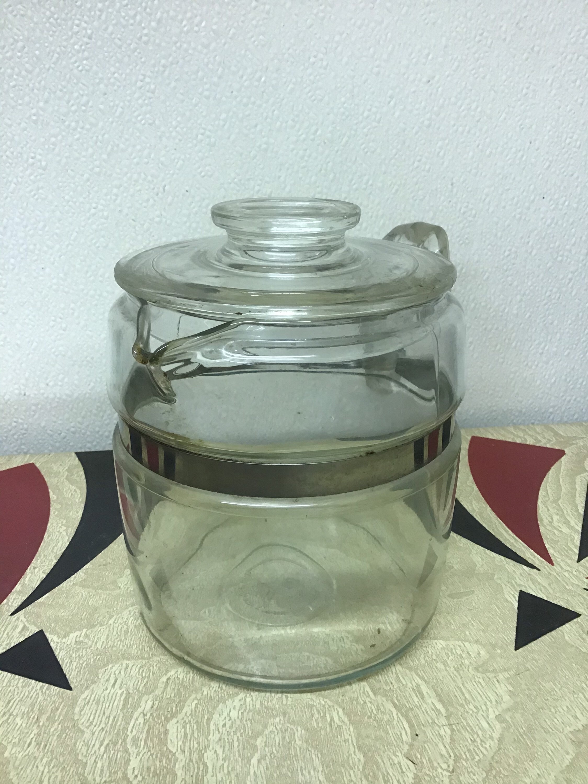 Pyrex Glass Coffee Pot Complete 7756B 6 Cup Etsy