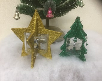 Spinner Ornament Star Dept56 Gold Twinkler