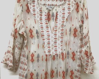 lucky brand tunic tops