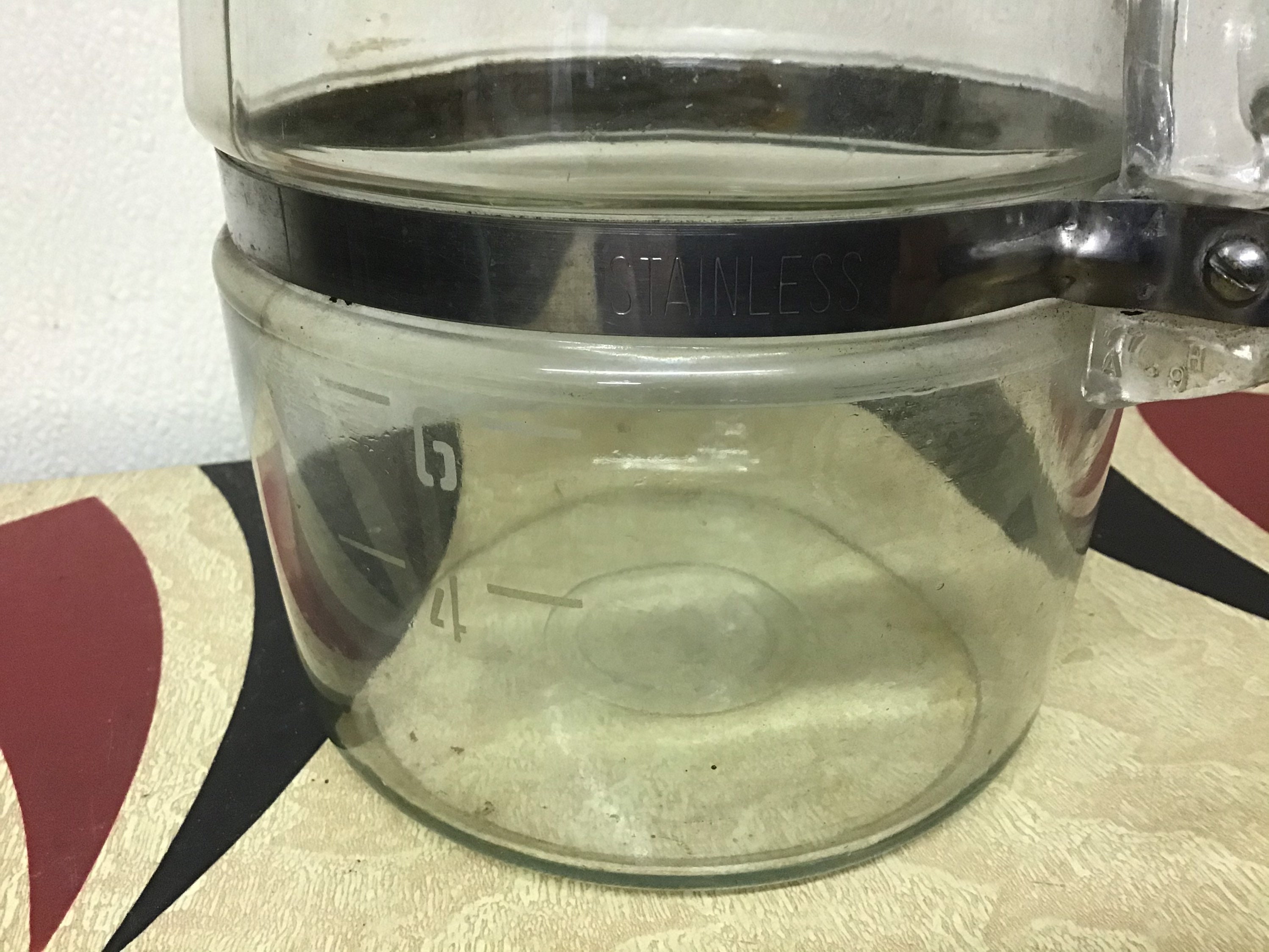 Pyrex Glass Coffee Pot Complete 7756B 6 Cup Etsy