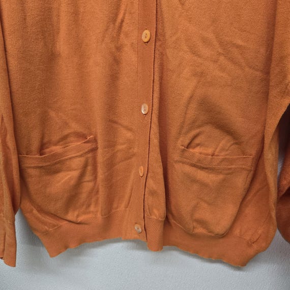 Gucci Cardigan Sweater Orange Women's Large View 6