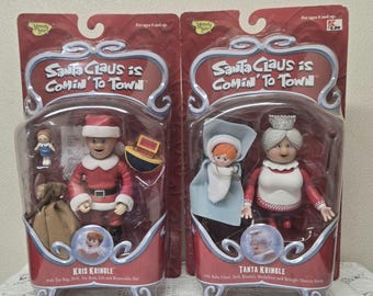 Santa Claus is Comin' to Town Tanta & Kris Kringle Playing Mantis NIP Choice