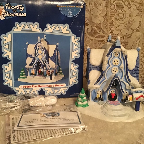 Dept 56 North Pole House Etsy