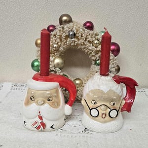 Vintage Shafford Santa - Etsy