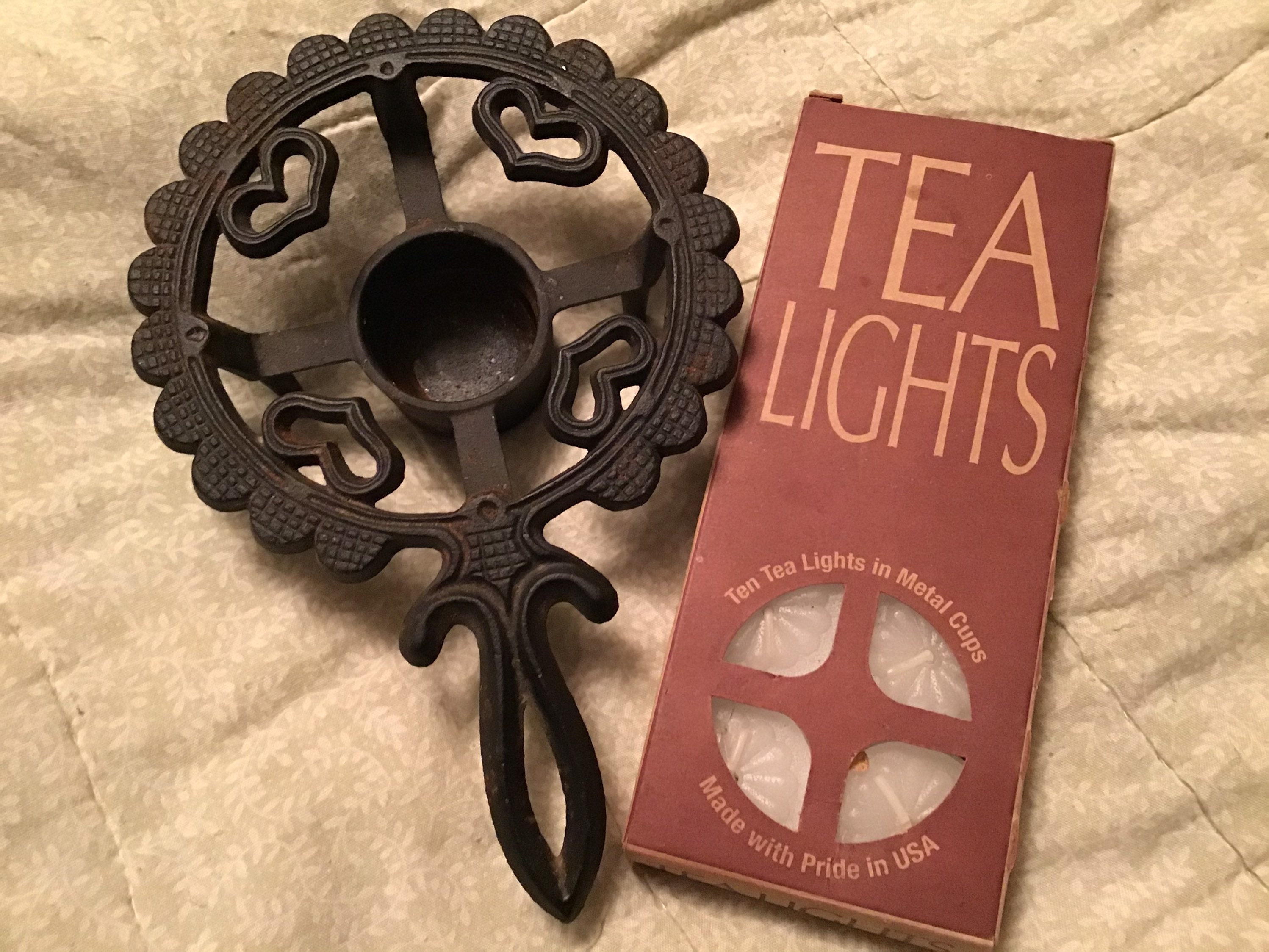 Wilton Trivet Cast Iron Candle Trivet Warming Pot Holder & Etsy