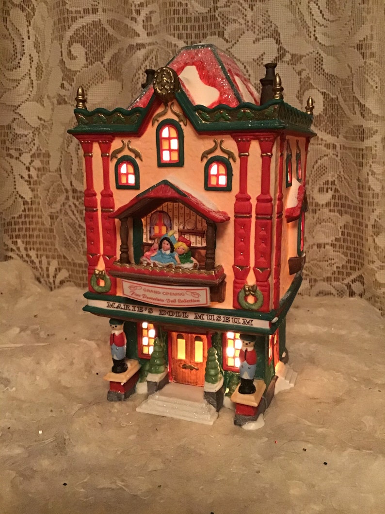 outlet USA store Dept.56 Marie’s Doll Museum Lighted
