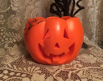 Pumpkin The White Barn Candle Co. Rare Autumn Halloween Candle Holder 1/2 Price Sale