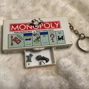 Monopoly Keychain Vintage 1998 Hasbro