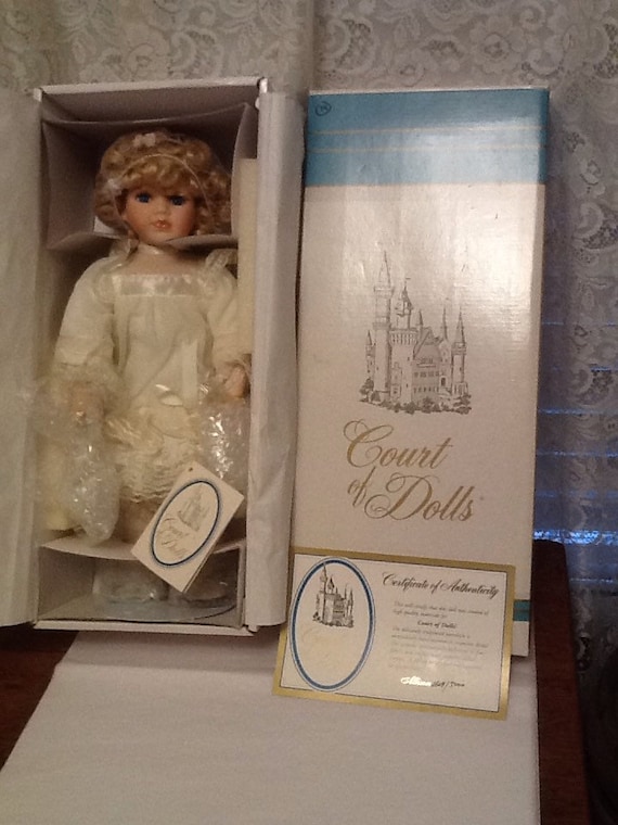 court of dolls porcelain doll