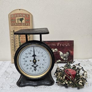 Antique Pelouze Kitchenette Scale Deluxe