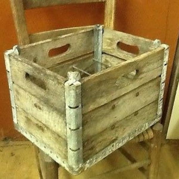 Milk Bottle Carrier Etsy