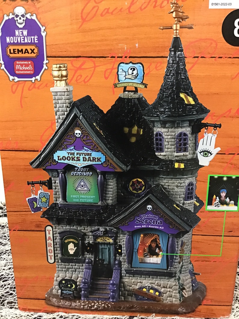 Lemax Spooky Town the Future Looks Dark Halloween MIB Sealed Etsy