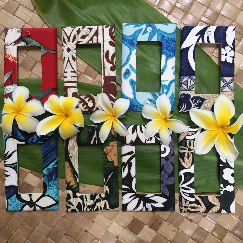 Hawaiian Light Switch Plates Etsy