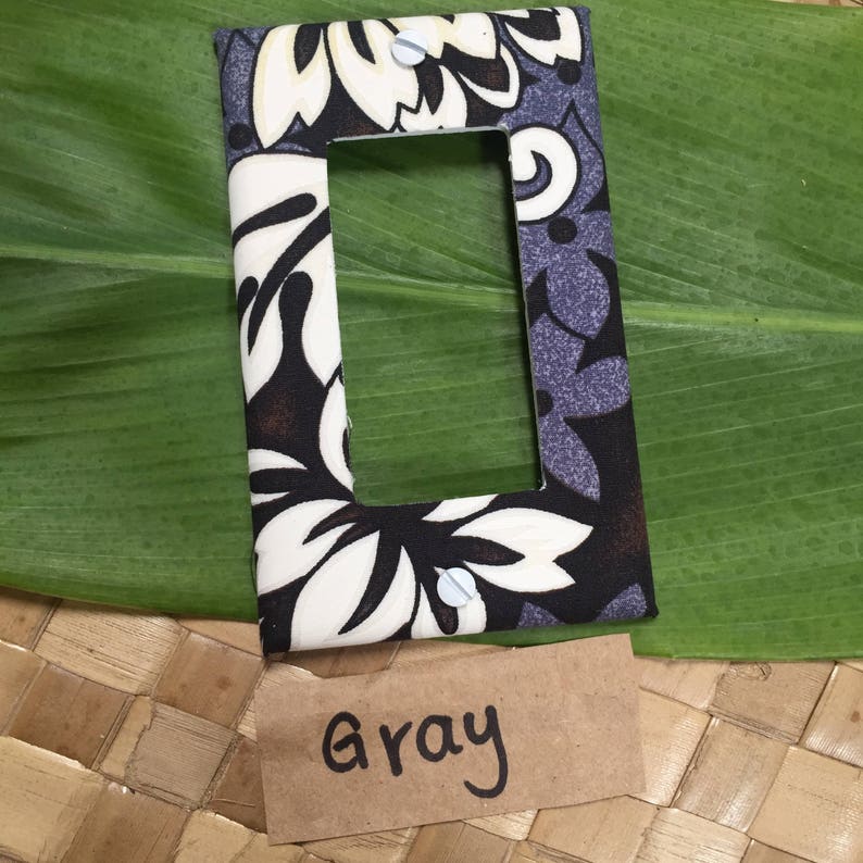 Hawaiian Light Switch Plates Etsy