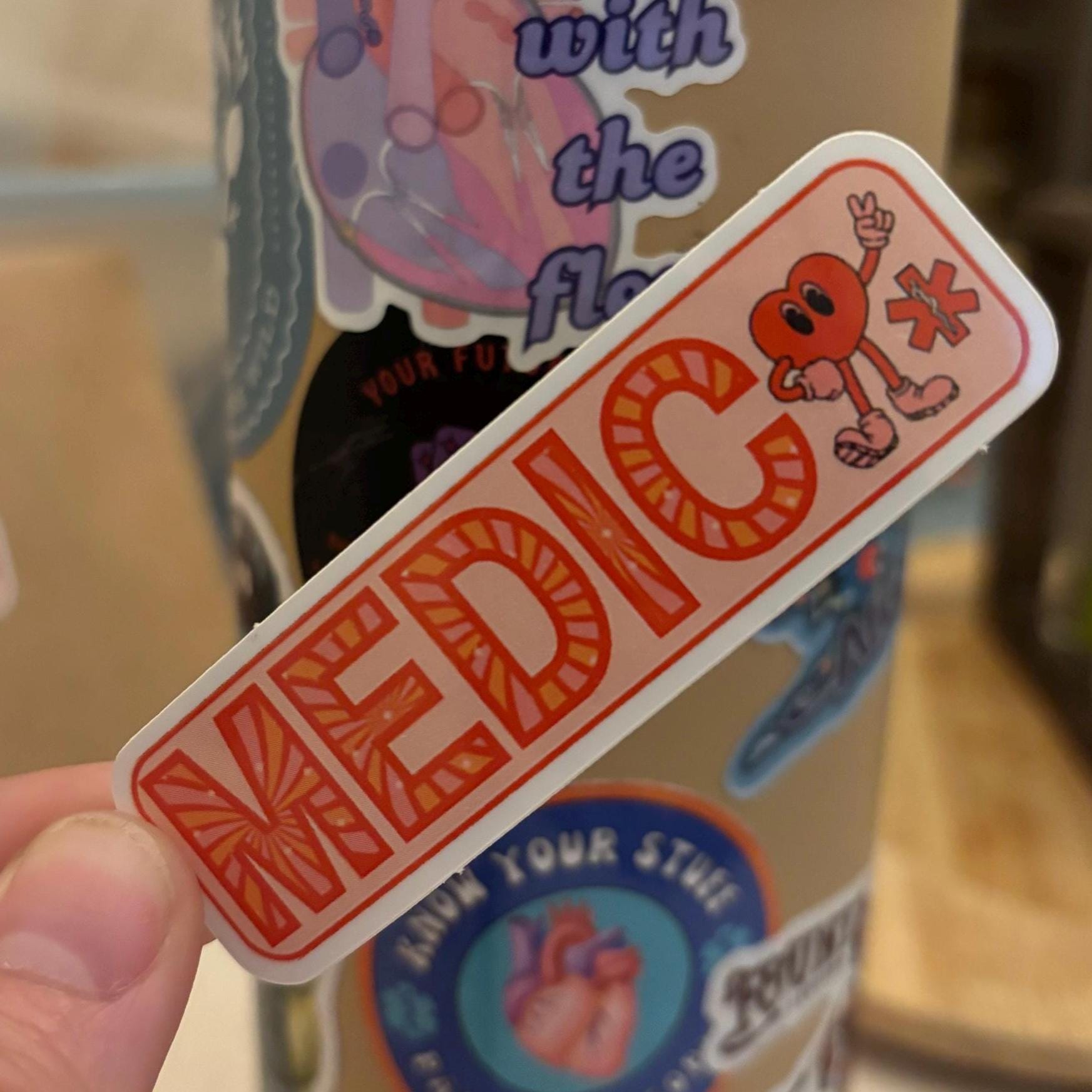 Paramedic/ Medic Retro Sticker