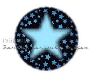 "Fancy 25 mm cabochon * craftsmanship" ref 412