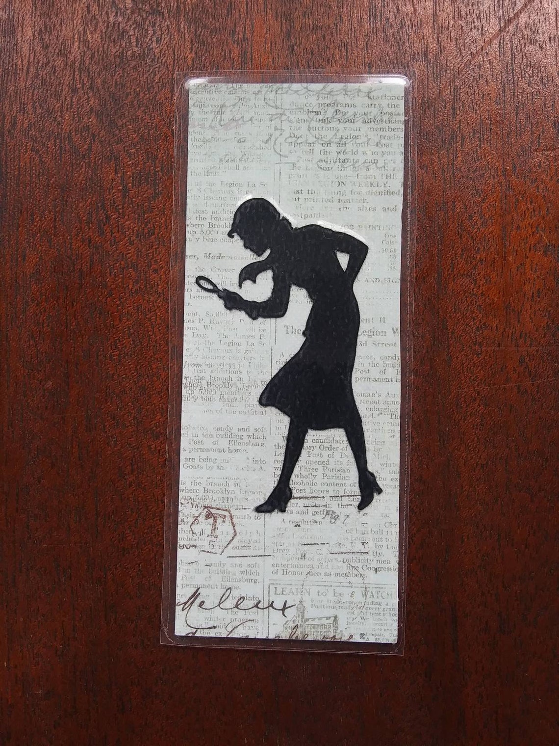 Nancy Drew Laminated Bookmark - Etsy