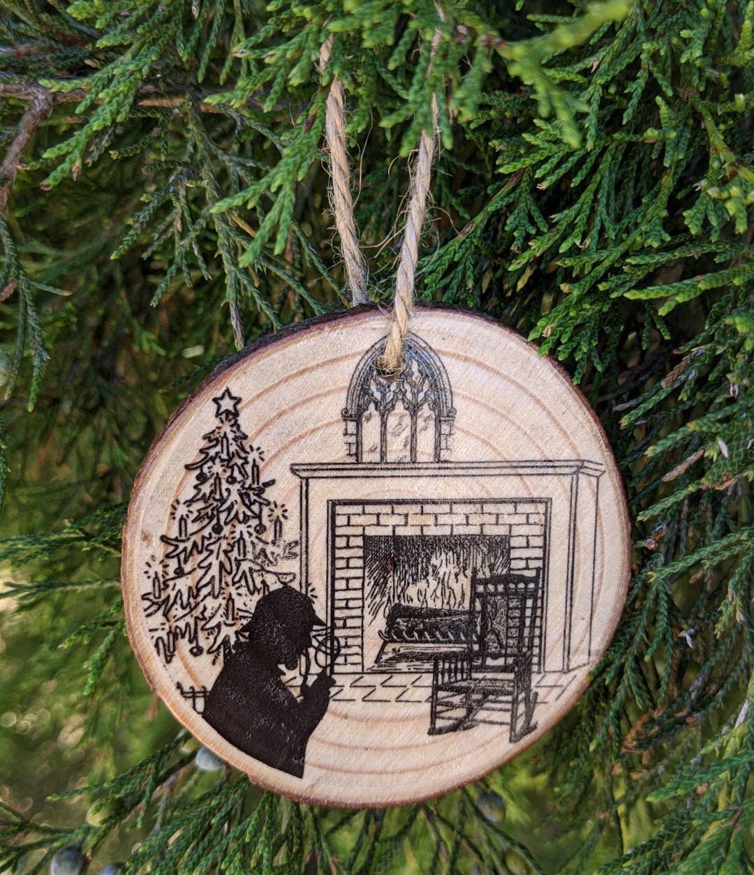 Sherlock Holmes Christmas Ornament 