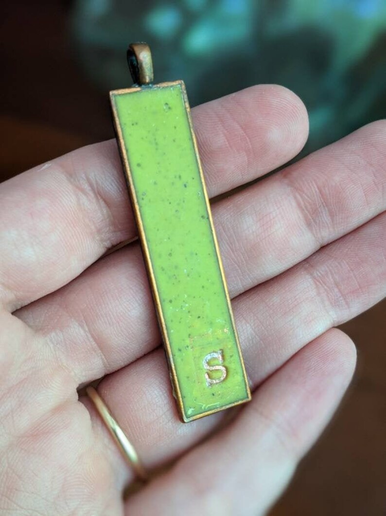 Bar Pendant Gift For Her Personalized Initial Necklace
