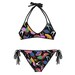 Two-Piece String Bikini - Dancing Mushrooms - Psychedelic