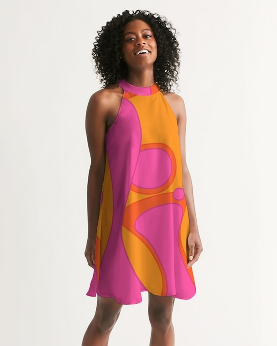 Disco halter dress 2025