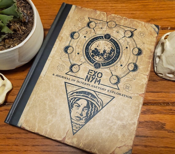 Exonym A Science Fiction Journal Of Interplanetary Etsy