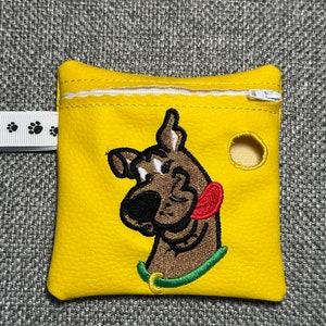 Scooby dog poop bag dispenser, Scooby dog bag, poop bag holder,Dog purse, Dog poop bag holder, poo bag dispenser, Puppy accessories