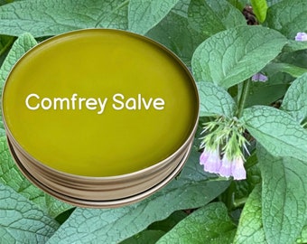 Comfrey Salve - Made in the USA with Comfrey and all natural ingredients