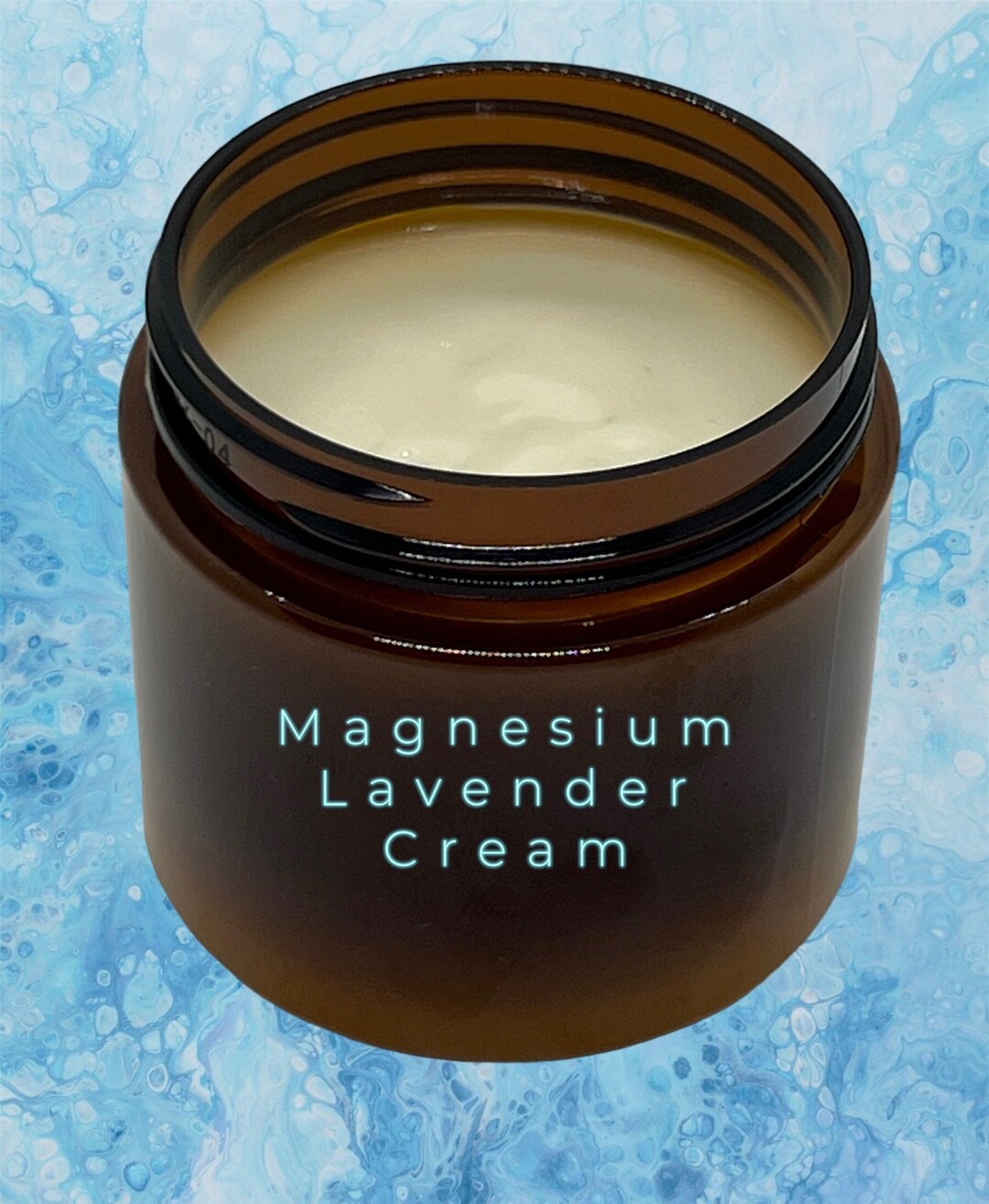 Magnesium Lavender Cream Etsy