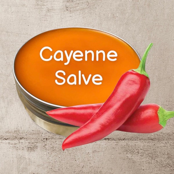 Cayenne Salve - made in the USA with all natural ingredients