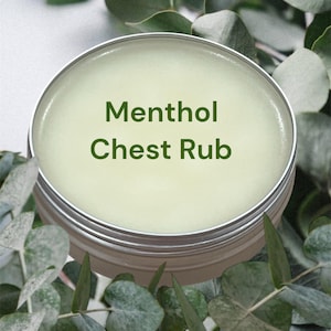 Vapor Rub - Options for Children and Adults - Etsy