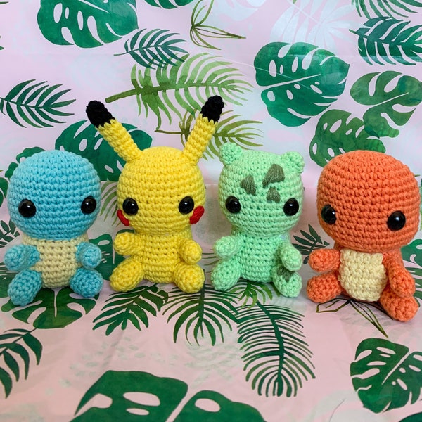 Crocheted Pokemon