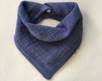 gauze bib drool bib teether lovey bib lovey burp cloth rust snap bib double gauze bandana bib