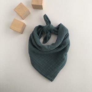 gauze bib drool bib teether lovey bib lovey burp cloth rust snap bib double gauze bandana bib