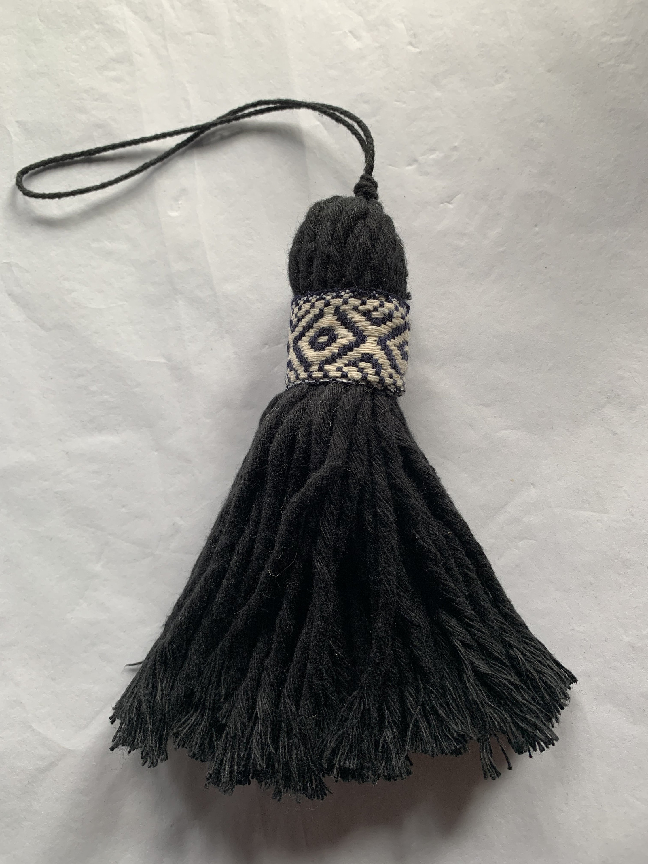 Large Black Tassels Macrame Boho Tassels Door Tassels Etsy UK