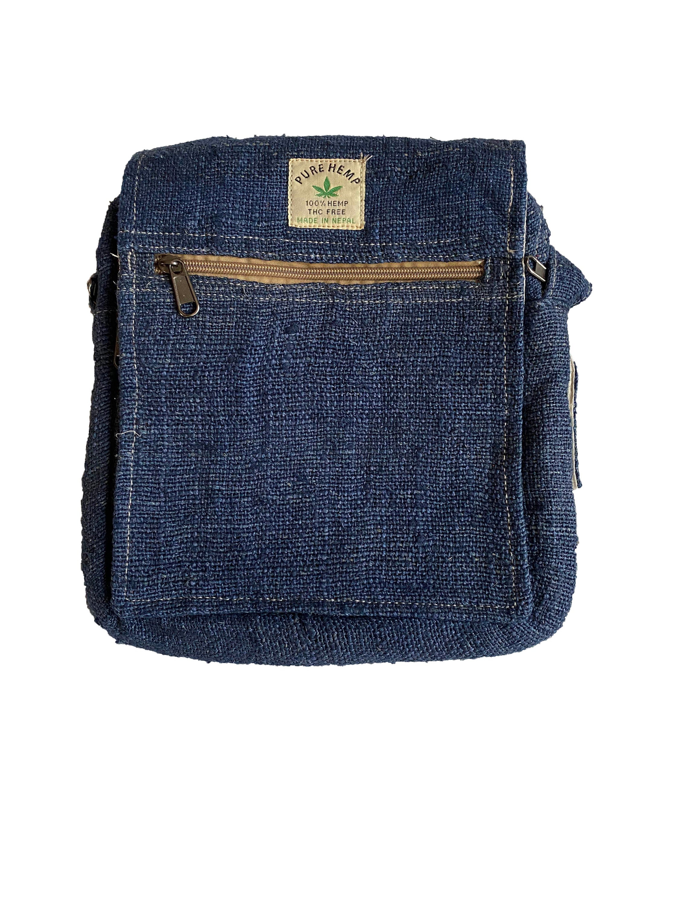 Pure Hemp Mini Side Bag Etsy