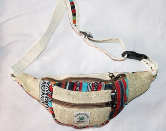 hemp fanny, unisex money bag fanny pack